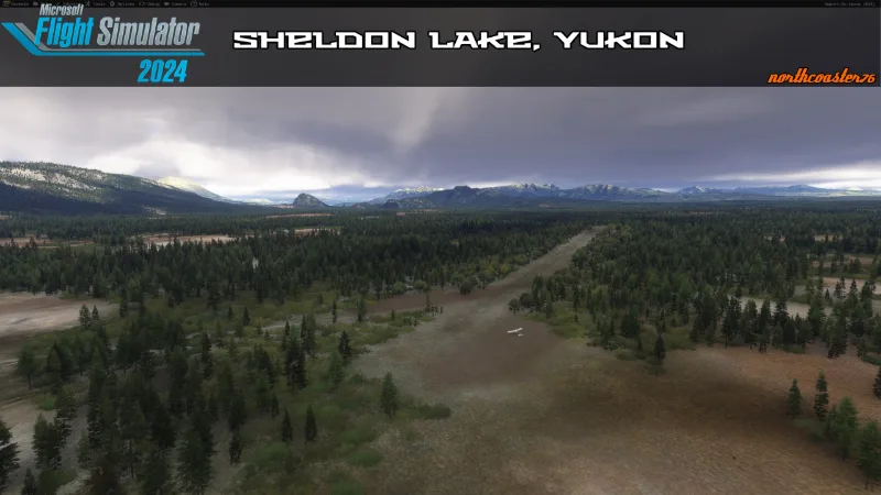 Sheldon Lake, Yukon for Microsoft Flight Simulator 2024